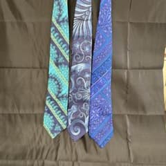 GIANNI VERSACE ネクタイ 3本セット シルク 総柄のサムネイル