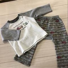 長袖ベビーパジャマ 80のサムネイル