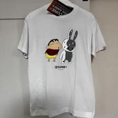 新品タグ付】CUNE ウサギ クレヨンしんちゃん 鳥肌 Tee M - メルカリ