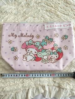 My Melody ミニトートバッグ ピンク　マイメロディ　マイメロ　くじのサムネイル