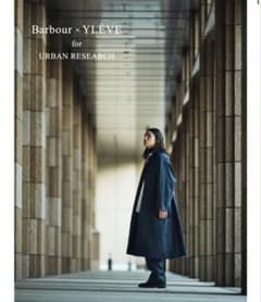 Barbour × YLÈVE ステンカラーコート ネイビーのサムネイル