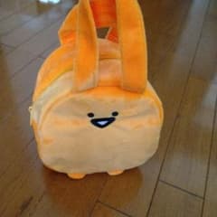 オレンジのキャラクター バッグ★ お文具といっしょ★のサムネイル