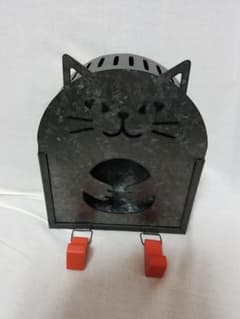 ネコ　蚊取り線香たて　ブリキのサムネイル