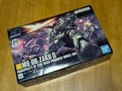 ガンダム　プラモデル　ザクII BANDAI MS-06 ZAKUのサムネイル
