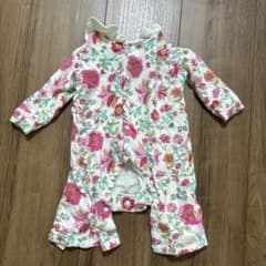 Haruulala ベビー ロンパース カバーオール 花柄 フリルのサムネイル