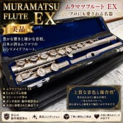 美品】Muramatsu ムラマツ EX フルート 頭部管銀製 Eメカ - メルカリ