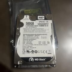 m*i様 WD Black 500GB 内蔵型HDD WD5000BPKT 2.のサムネイル