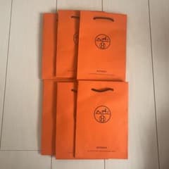 HERMES ショップ袋 6枚セットのサムネイル