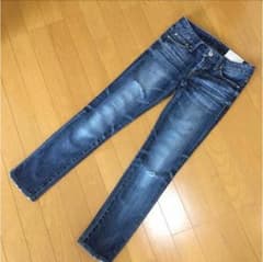 アルテミス様 moussy クラッシュデニム ストレート 24のサムネイル