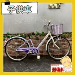 98】子供用自転車 子供車 ブリヂストン ECOPAL パープル 22インチ