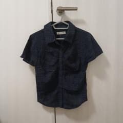 DEAR, ME チェック柄 半袖シャツ musinsaのサムネイル