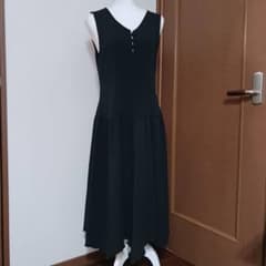 【送料込】詩仙堂　ワンピース　黒のサムネイル