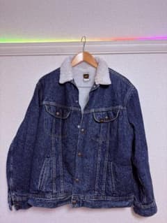 ZARA メンズ デニムボアジャケット　Lのサムネイル