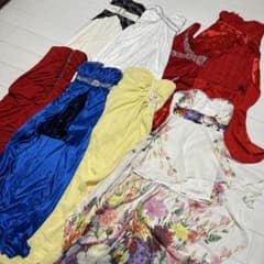 キャバ嬢 キャバ ドレス まとめて M〜L 訳ありのサムネイル