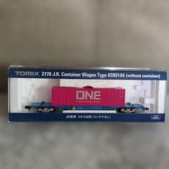 TOMIX JRコキ100系貨車とTOMIX ONEコンテナ付きのサムネイル