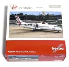 航空機・ヘリコプター herpa 1/200 ATR-72-500 Virgin Australia herpa 1/200 ATR-72-500 Virgin Australia - メルカリ