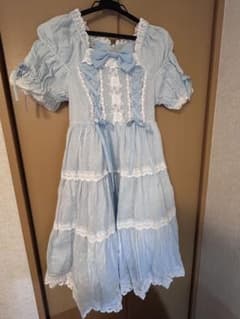 BABYデザートワンピース サックス 水色 - メルカリ