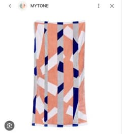 新品MYTONE TOWEL BLANKET Melody lineマイトンのサムネイル