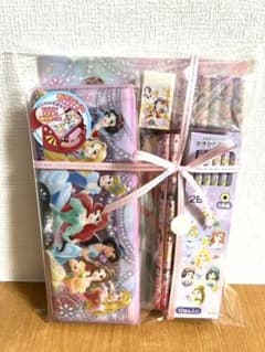 新品　ディズニー　プリンセス　文房具　6点セット　簡易ラッピングのサムネイル