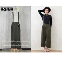 本日のみの限定価格*\(^o^)/* INGNI ワイドパンツ カーキのサムネイル