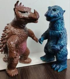 ベアモデル 逆襲ゴジラ＆アンギラス ミドルサイズ ソフビ ベアモデル 逆襲ゴジラ＆アンギラス ミドルサイズ ソフビ - メルカリ
