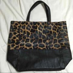 ヒョウ柄トートバッグのサムネイル