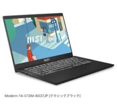 MSI Modern-14-C13M-6037JP クラシックブラックcore7 - メルカリ