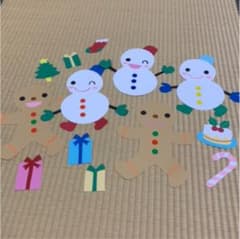 壁面飾り꙳★*゜クリスマスのサムネイル