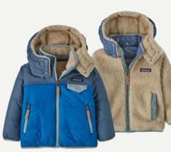 アミアミ。様専用　ベビーリバーシブルトリプルズフーディPatagoniaのサムネイル
