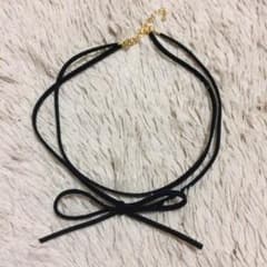 リボンチョーカー 黒のサムネイル