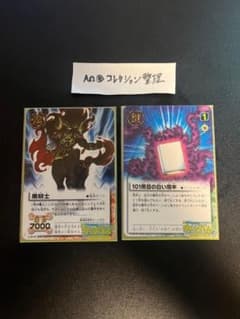金色のガッシュベル　101冊目の白い魔本 黒騎士　限定スリーブ入り カードセット