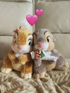 ぬいぐるみ　ミスバニー　とんすけ　ディズニーのサムネイル