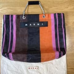 MARNI ストライプトートバッグ　マルニのサムネイル