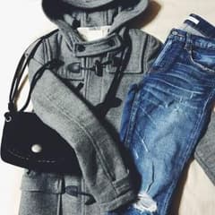 moussy/ダッフルコート/グレーのサムネイル