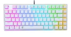 e元素ゲーミングキーボード 茶軸81キー　RGB発光LEDバックライト付き 防水のサムネイル