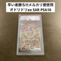 早い者勝ち✨️新品 PSA10 オドリドリ ex SAR PSA10 オドリドリex SAR - メルカリ