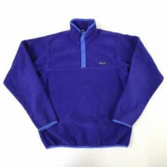 patagonia パタゴニア フリース スナップT 紫 (L)のサムネイル
