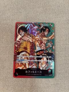 ゆ*ん様 ONEPIECE CARDGAME ルフィ&エース L ST30-00のサムネイル