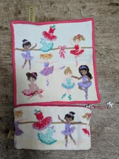 フェイラー 25×25 　バレエ ＆ポーチのサムネイル