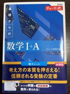 青チャート 新課程 チャート式基礎からの数学Ⅰ+A 学校モデルのサムネイル