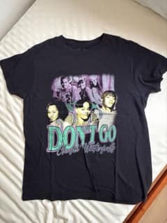 TLC DON'T GO プリントTシャツ ブラック Lサイズのサムネイル