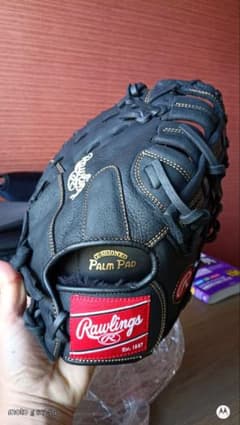 Rawlings グローブ 軟式用〚黒〛のサムネイル