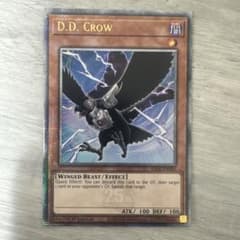 希少】遊戯王 EU版 英語版 D.D.クロウ 25thシークレットレア 1st