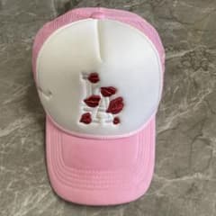 確実正規品　Lalopa メッシュキャップ ピンクのサムネイル