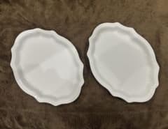 リチャードジノリ ホワイトオーバル皿 2枚セット - メルカリ