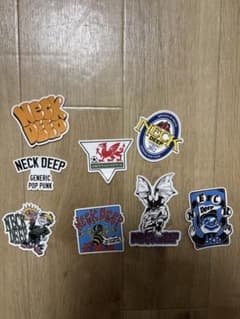 Neck Deep ステッカー 7種セットのサムネイル