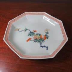 八角鉢 八角皿 九谷 花草 草花 果実 ザクロ その1 八角鉢 八角皿 九谷 花草 草花 果実 ザクロ その1 - メルカリ