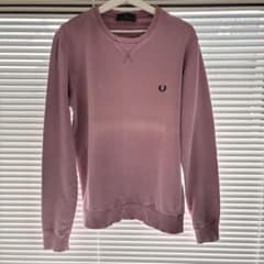 FRED PERRY クルーネック スウェット ピンク サイズLのサムネイル