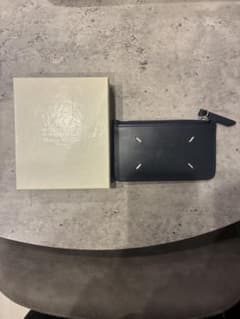 値下げ　マルジェラ　財布Maison Margiela ネイビー コインケースのサムネイル