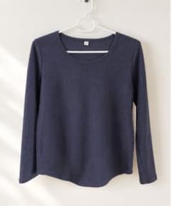 BEAUTY&YOUTH UNITED ARROWS 長袖カットソー ネイビーのサムネイル